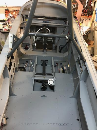 floor panels replaced, awaiting rivetting