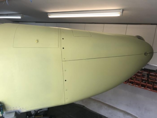 Nice equal gaps on the cowling