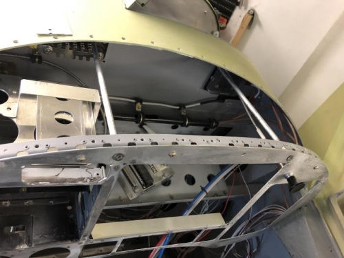 Cross members added for strength