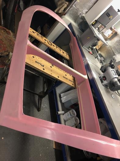 fastback canopy frame