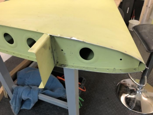 Getting the lower rib inside is fiddly!