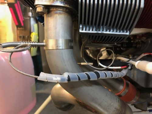 starboard side wiring for egt/cht