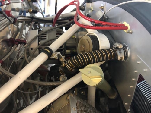 Blast tube to right mag