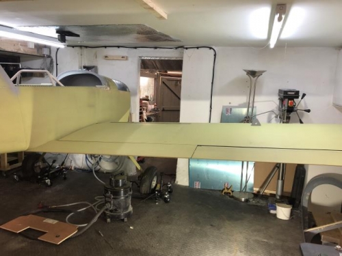 Flaps fitted, all lined up nicely!