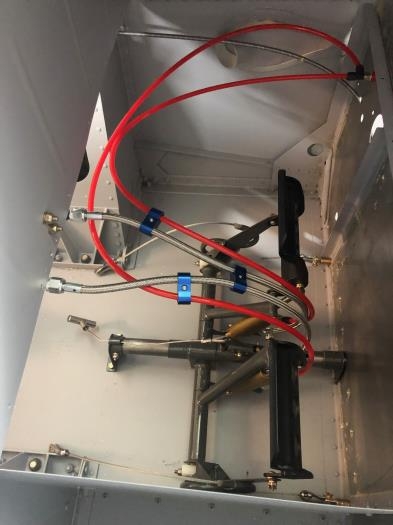 Brake system installed