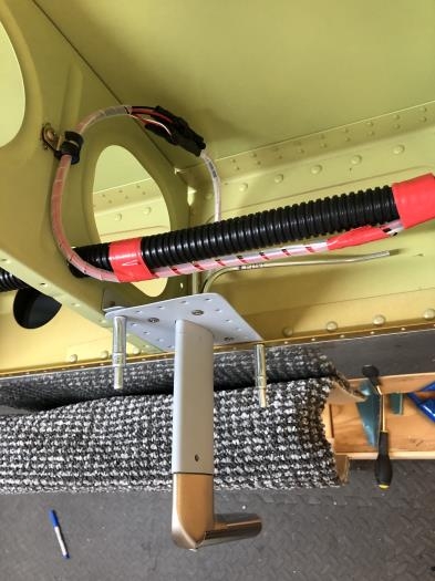 Pitot tube wired up.