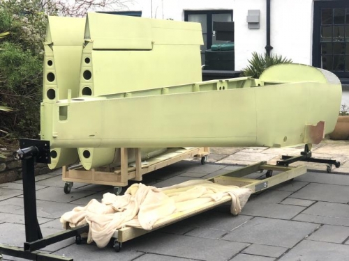 all epoxy primed including floor panels and top skins