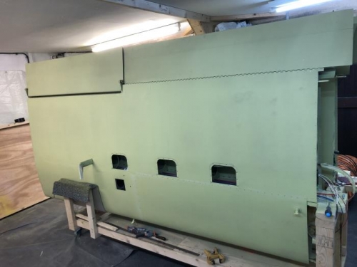 wing metalwork finished