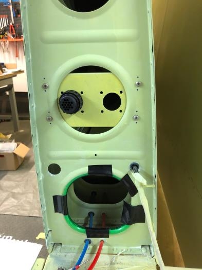 Wing root bulkhead connector started