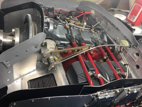 Teflon coated baffle seals installed