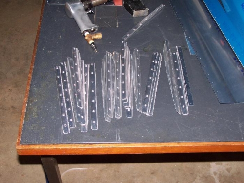 Stiffeners for airlerons
