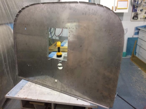 Terminé !  Le centre sera fait plus tard dans la construction du fuselage.