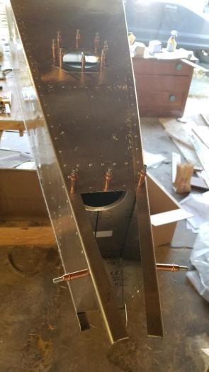 Added rear L angle and top skin doubler