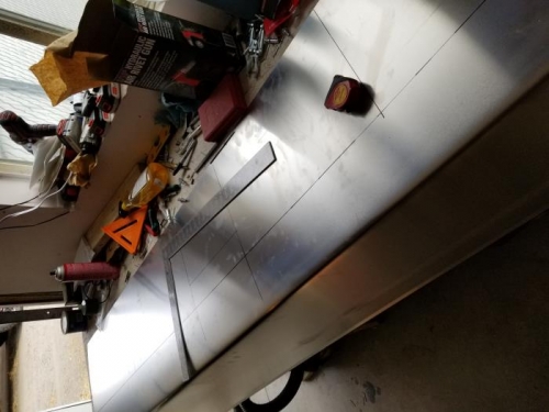 Marked spar/rib locations