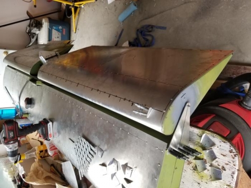 Marked ouf locations for micro vortex generators