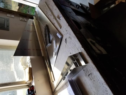 Laid out and accounted for all parts.