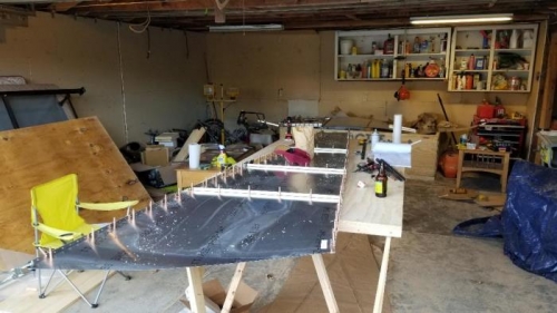 Repeated process for pilot side skin