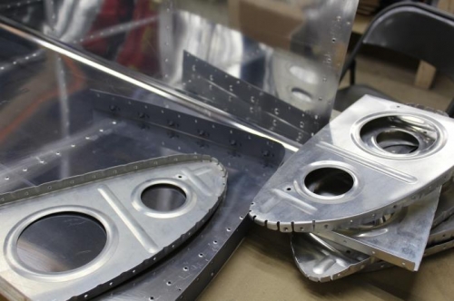 Left Leading Edge Ribs