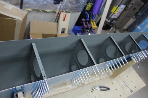 Left L.E. Ready to Rivet