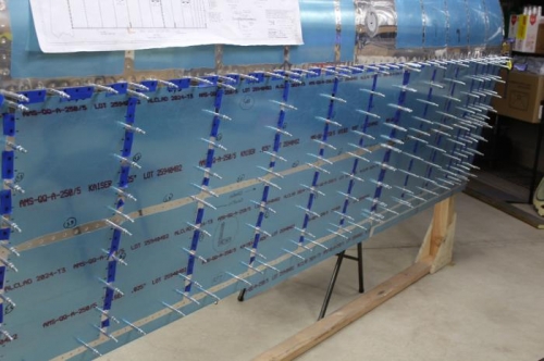 Left Wing Ready to Rivet