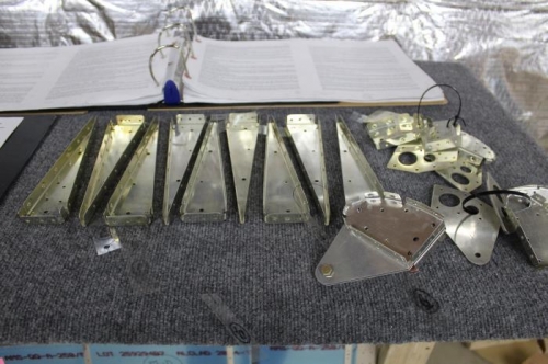 Parts Cleaned and Alodined