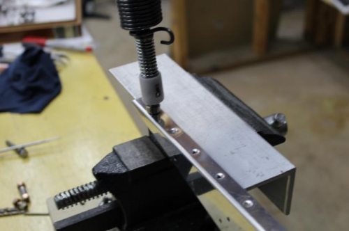 Dimpling Hard to Reach Holes