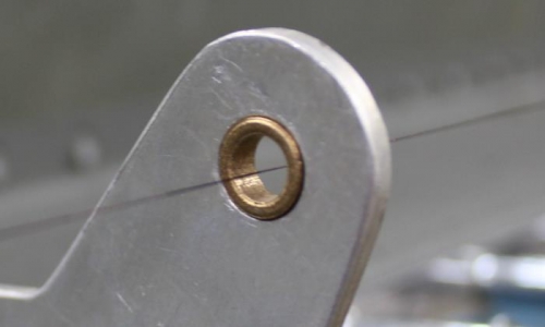 Wire thru Flap Bracket Bushing