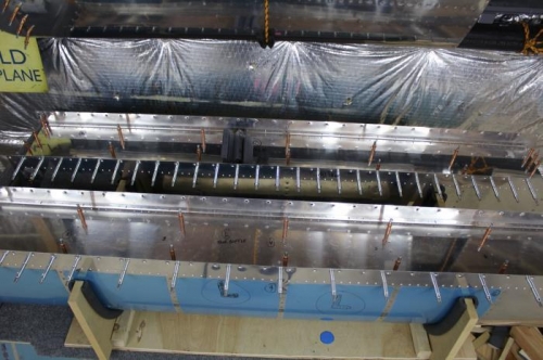 Test Fitting the Tank Baffles