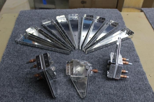 Left Flap Brackets and Ribs