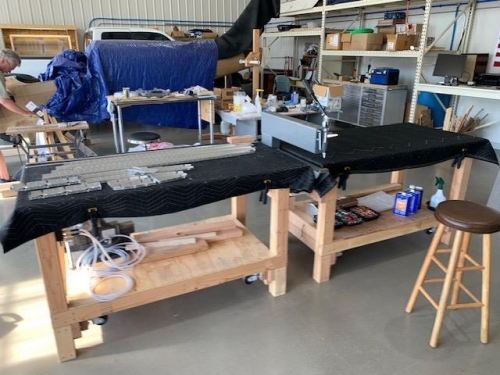 DRDT-2 shelf for workbench