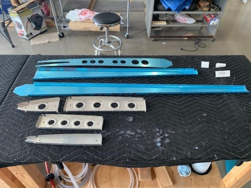 Vertical stabilizer parts