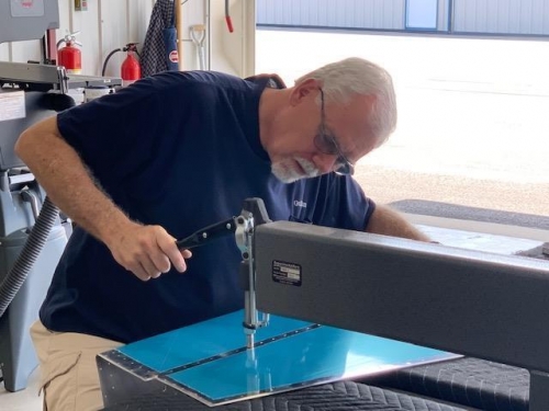 Dimpling Vert Stab Skin