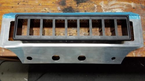 Combined Switch Panel/Engine Control Mounting Plate