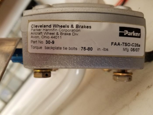 Brake Caliper info