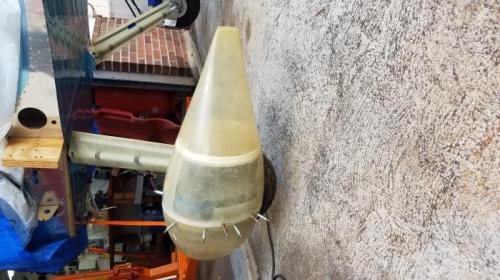 Left main from the rear