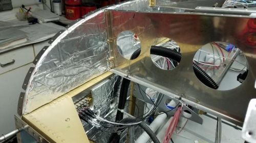 3M Sound Dampener Installed on Firewall