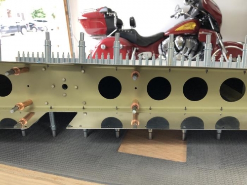 ribs waiting for LP4-3 rivets