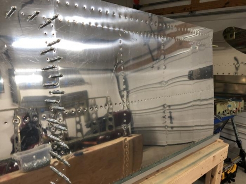 Inboard right top wing skin