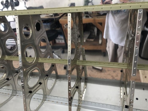 J-Stiffener in right wing