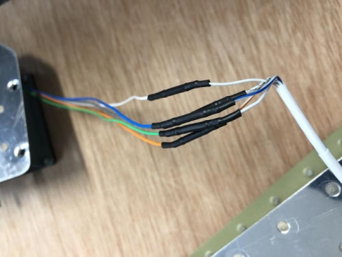 D-Sub Pins with heat shrink