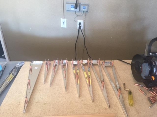 Finished stiffner and shear clip Asy's