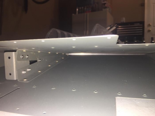 Upper, Had to place rivets opposite