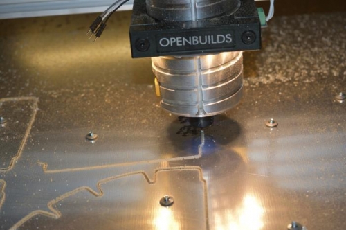 Cutting out aileron nose rib