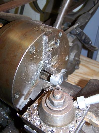 Lathe later being used to make 13.7mm spacers for center wing spar