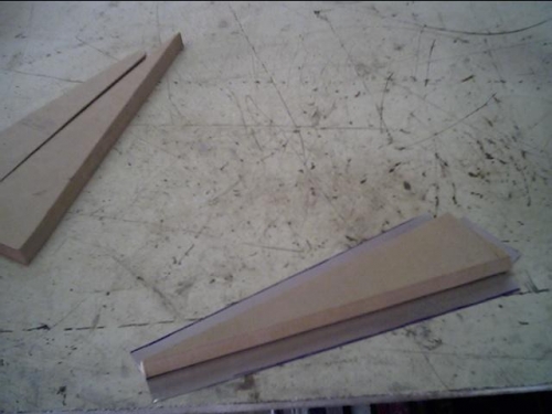 Elevator Rib blank and rib forms