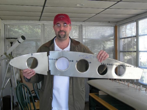 Sample of nose and center wing ribs