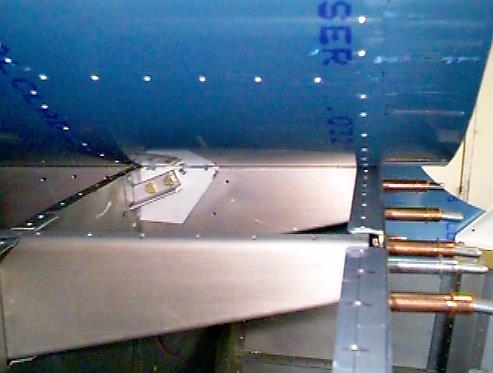 Rollbar support tube attachment.