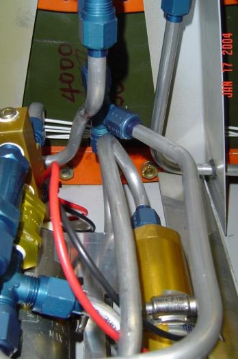 Top view looking rearward.