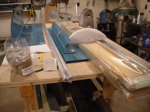 Wing kit ready to inventory