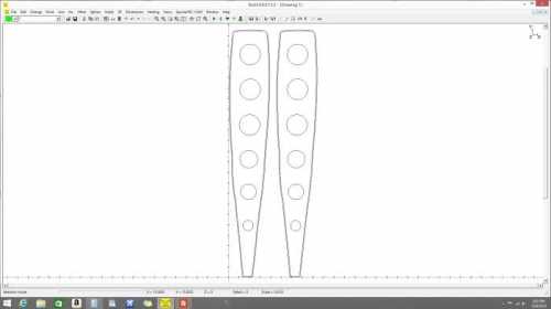 CAD design for elevator tip inserts